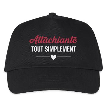 Simply endearing, feminine humour - Kids’ Baseball Cap - black - Front