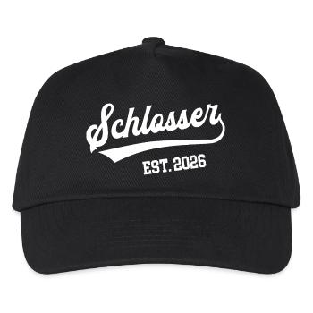 Locksmith 2026 Apprenticeship Profession Locksmith Apprentice - Kids’ Baseball Cap - black - Front