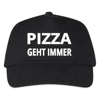 Pizza - Kids’ Baseball Cap - black - Front