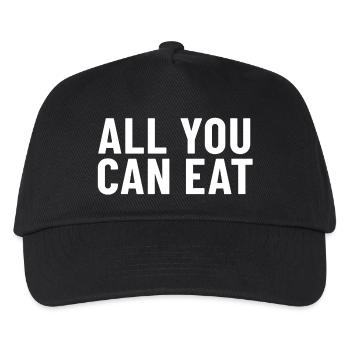 All You Can Eat - Kids’ Baseball Cap - black - Front