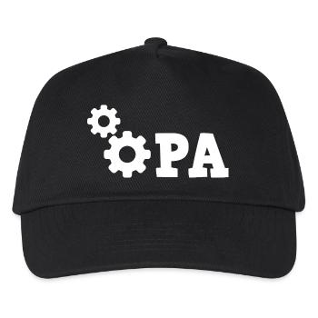 Grandpa Gear Repair - Mechanic Repair Car - Kids’ Baseball Cap - black - Front