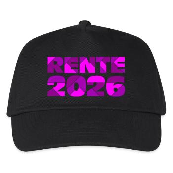 Pension 2026, Pension d’adieu - Casquette de baseball Enfant - noir - Devant