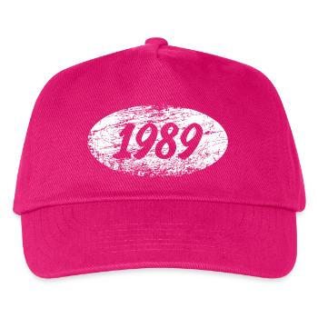 Temps libre 1989 - Casquette de baseball Enfant - fuchsia - Devant