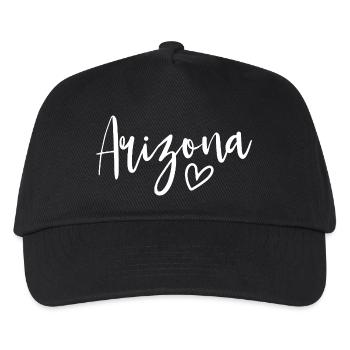 Arizona Heart Women's Love Arizona - Kinder Basecap - Schwarz - Vorne
