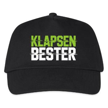 Slap Best Crazy Madhouse Office Saying - Kids’ Baseball Cap - black - Front