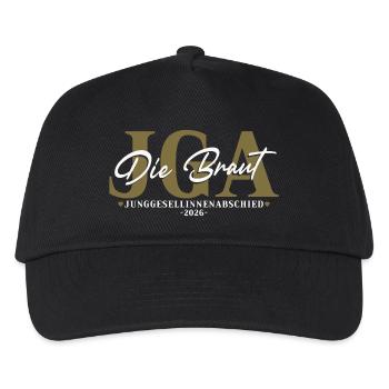 Bride - Bachelorette Party 2026 Bachelorette Party Women - Kids’ Baseball Cap - black - Front