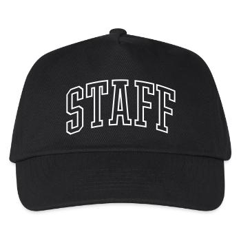 Staff - Kinder Basecap - Schwarz - Vorne