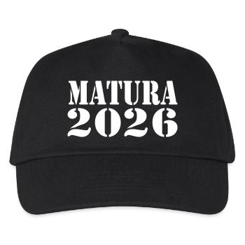 Matura 26 - Kids’ Baseball Cap - black - Front