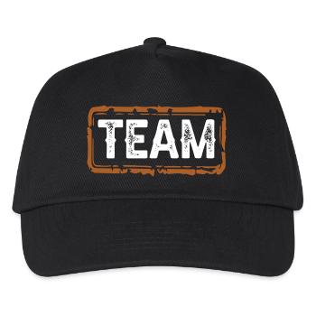 Équipe - Casquette de baseball Enfant - noir - Devant