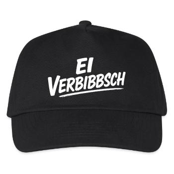 Ei Verbibbsch Sächsischer Dialekt Sachsen Spruch - Kinder Basecap - Schwarz - Vorne