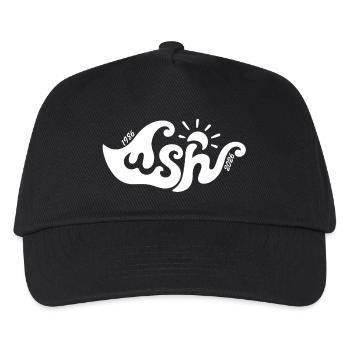 Harlows rétro de planche à voile White Wave - Casquette de baseball Enfant - noir - Devant
