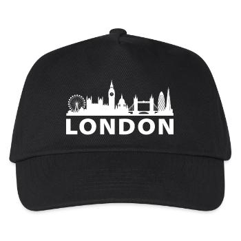 London Skyline - Kids’ Baseball Cap - black - Front