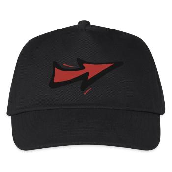 Courbe catégorie - Casquette de baseball Enfant - noir - Devant