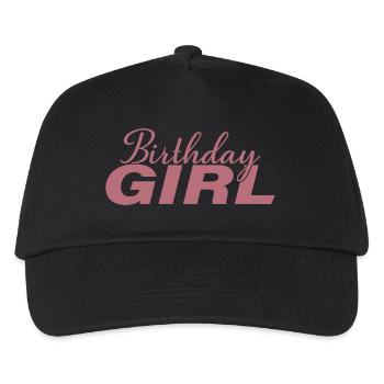Birthday Girl Cool Birthday Party For Kids Girls - Kids’ Baseball Cap - black - Front