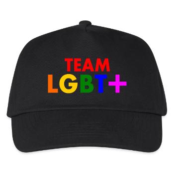Lgbt - Kinder Basecap - Schwarz - Vorne