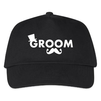 Groom - Kinder Basecap - Schwarz - Vorne