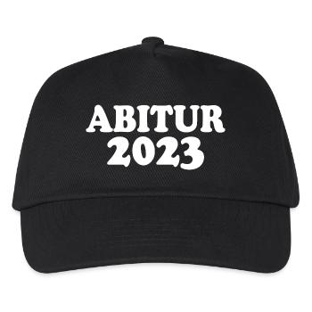 Abitur 2023 - Kinder Basecap - Schwarz - Vorne