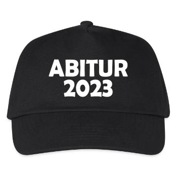 Abitur 2023 - Kinder Basecap - Schwarz - Vorne