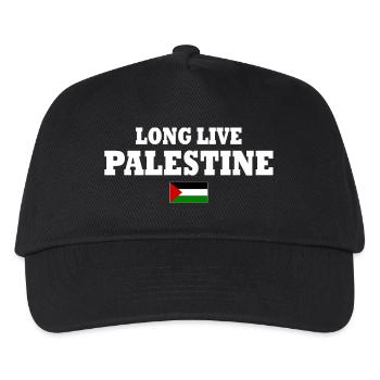 Long live palestine - Kids’ Baseball Cap - black - Front