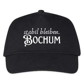 Bochum remain stable - Kids’ Baseball Cap - black - Front