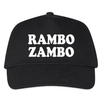 Rambo zambo - Kids’ Baseball Cap - black - Front