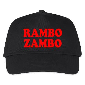 Rambo zambo - Kids’ Baseball Cap - black - Front