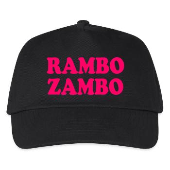 Rambo zambo - Kids’ Baseball Cap - black - Front