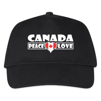Canada - Kids’ Baseball Cap - black - Front