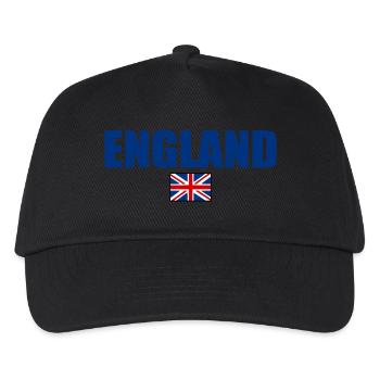 angleterre - Casquette de baseball Enfant - noir - Devant