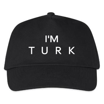 Im turk - Turkey - Kids’ Baseball Cap - black - Front