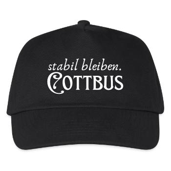 Rester stable Cottbus - Casquette de baseball Enfant - noir - Devant