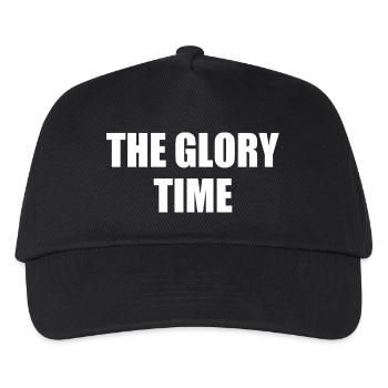 The glory time - Kinder Basecap - Schwarz - Vorne