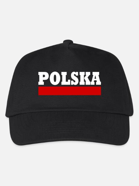 Polska - Kinder Basecap - Schwarz