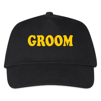 Groom - Kinder Basecap - Schwarz - Vorne