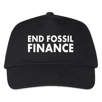 end fossil finance - Kinder Basecap - Schwarz - Vorne