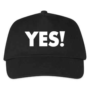 Yes - Casquette de baseball Enfant - noir - Devant
