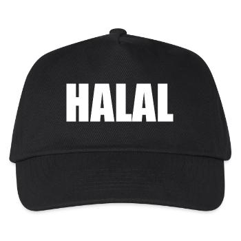 Halal - Kinder Basecap - Schwarz - Vorne