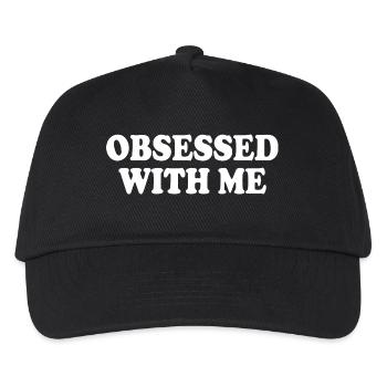 obsessed with me - Kids’ Baseball Cap - black - Front