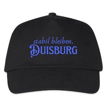 Staying stable Duisburg - Kids’ Baseball Cap - black - Front