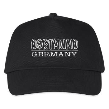 Dortmund - Kinder Basecap - Schwarz - Vorne