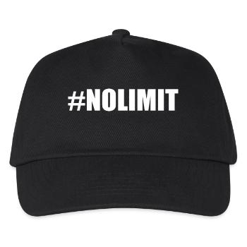 No limit - Kids’ Baseball Cap - black - Front