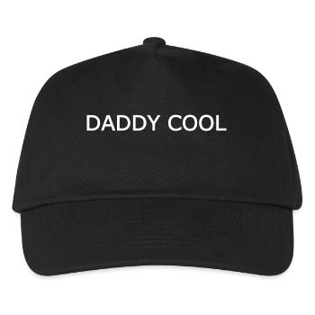 Daddy cool - Casquette de baseball Enfant - noir - Devant