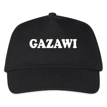 Gazawi gaza - Kinder Basecap - Schwarz - Vorne