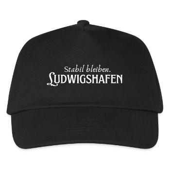 Staying stable Ludwigshafen - Kids’ Baseball Cap - black - Front