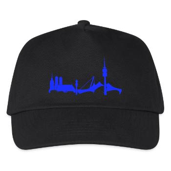 Munich - Kids’ Baseball Cap - black - Front