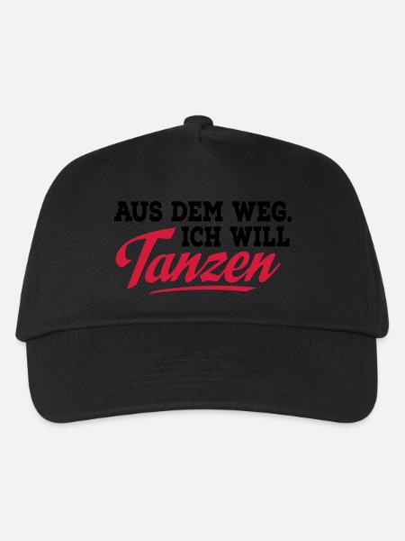 tanzen - Kinder Basecap - Schwarz