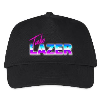 Turbo Lazer - Kinder Basecap - Schwarz - Vorne