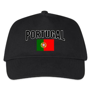 Portugal - Kids’ Baseball Cap - black - Front
