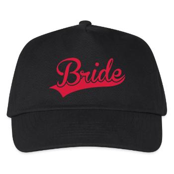 bride - Kids’ Baseball Cap - black - Front