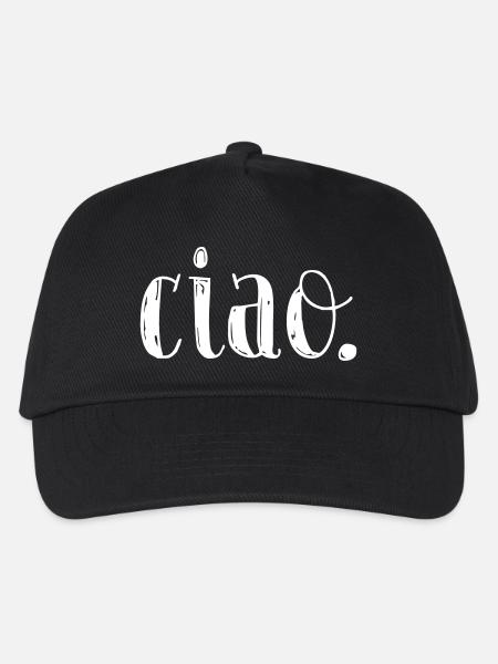 ciao - Kinder Basecap - Schwarz